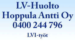 LV-Huolto Hoppula Antti Oy logo